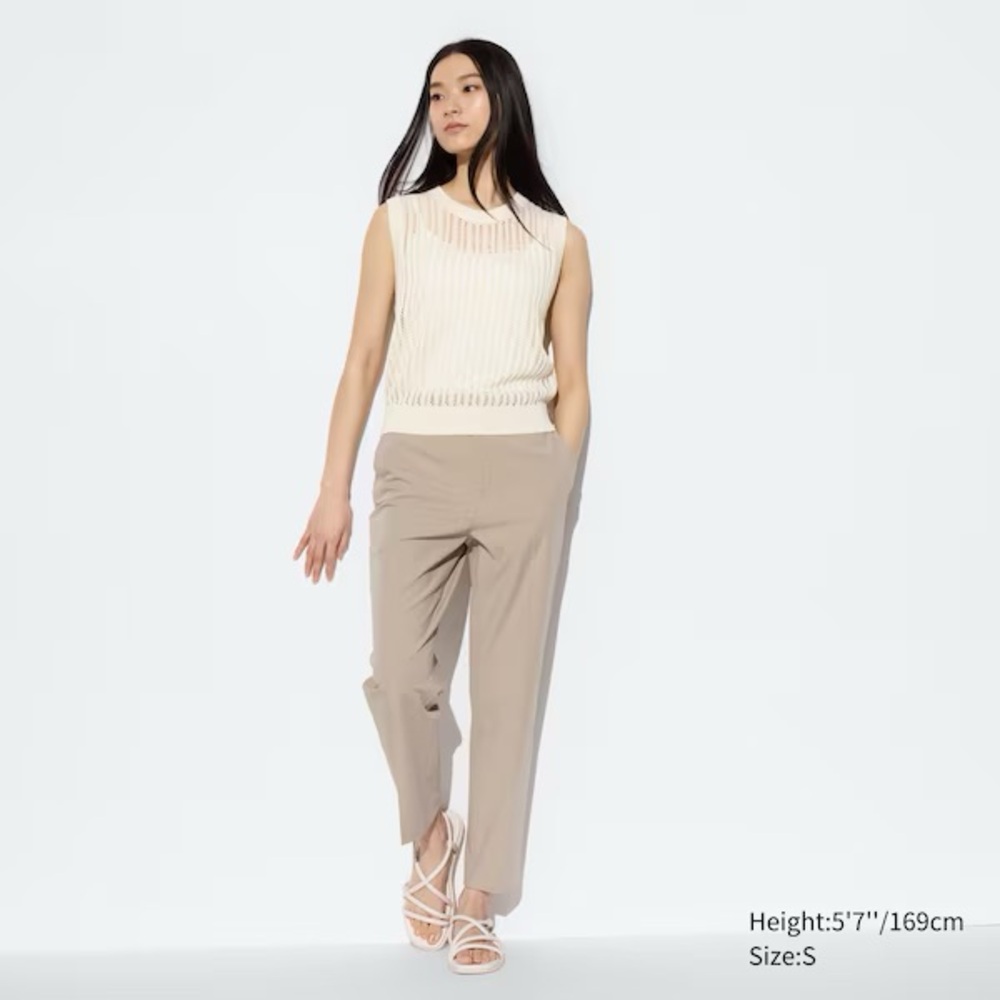 Uniqlo Smart Ankle Pant - Beige size L